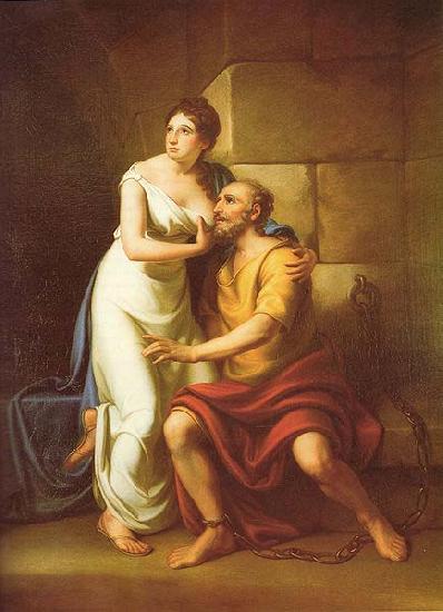 Rembrandt Peale The Roman Daughter France oil painting art